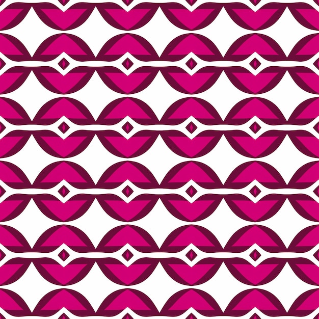 Diseño de fondo de papel tapiz de tela de patrón geométrico sin costuras
