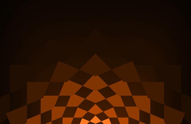 Diseño de fondos creativos abstractos y fáciles de naranja
