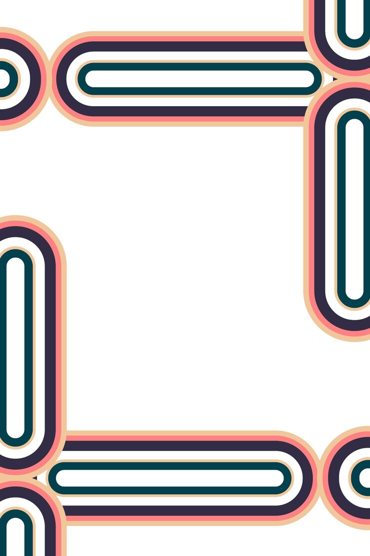Foto diseño de formas abstractas de marco png geométrico