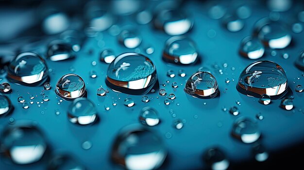 Foto diseño de gotas de agua