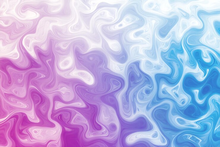 Diseño de gradiente de remolino púrpura y azul abstracto