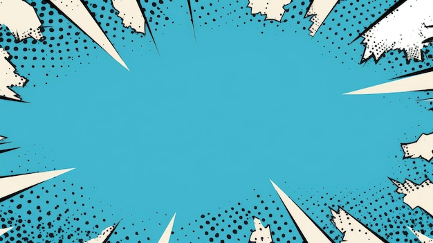 diseño gráfico vectorial ilustración de un estilo de cómic tipografía maqueta de formato de Instagram fondo