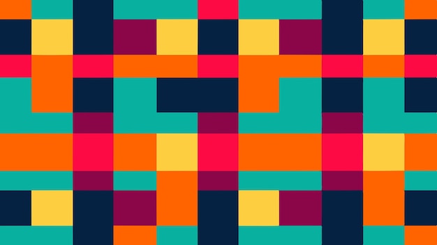 Diseño grunge arte digital colorido con colores vibrantes formas geométricas y patrones abstractos