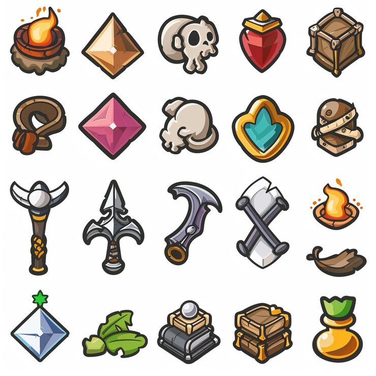 Foto diseño de iconos fáciles de usar