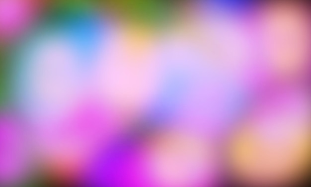 Diseño de ilustración de fondo borroso de Gauss con una variedad de colores brillantes