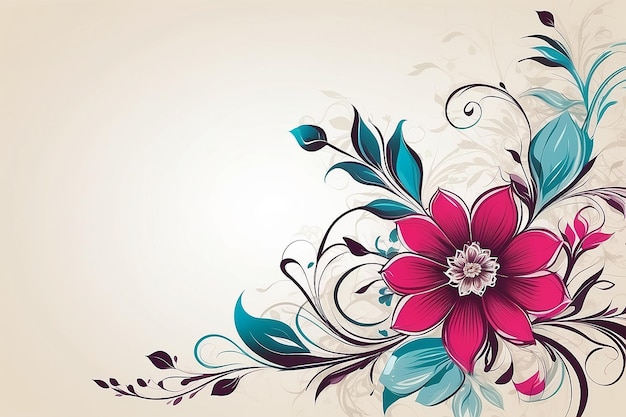 diseño de ilustración vectorial de flores