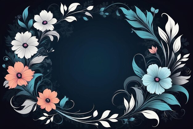 diseño de ilustración vectorial de flores