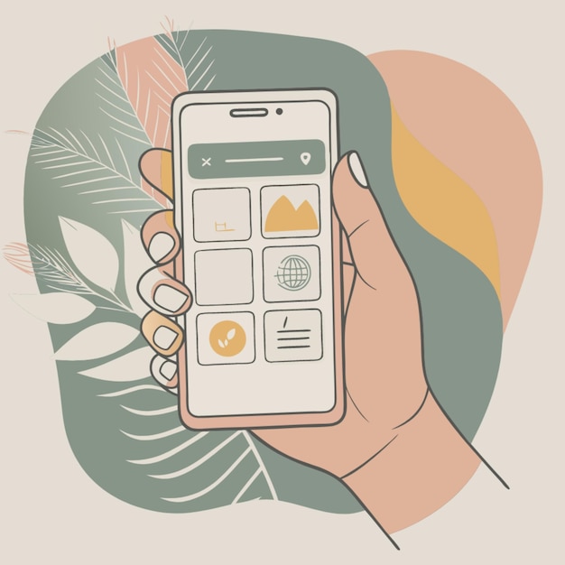 Diseño de ilustración vectorial de silueta de animal