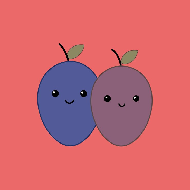 Foto diseño de ilustraciones de frutas y alimentos