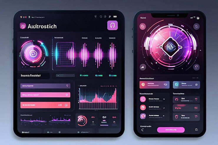 Foto diseño de interfaces tecnológicas futuristas