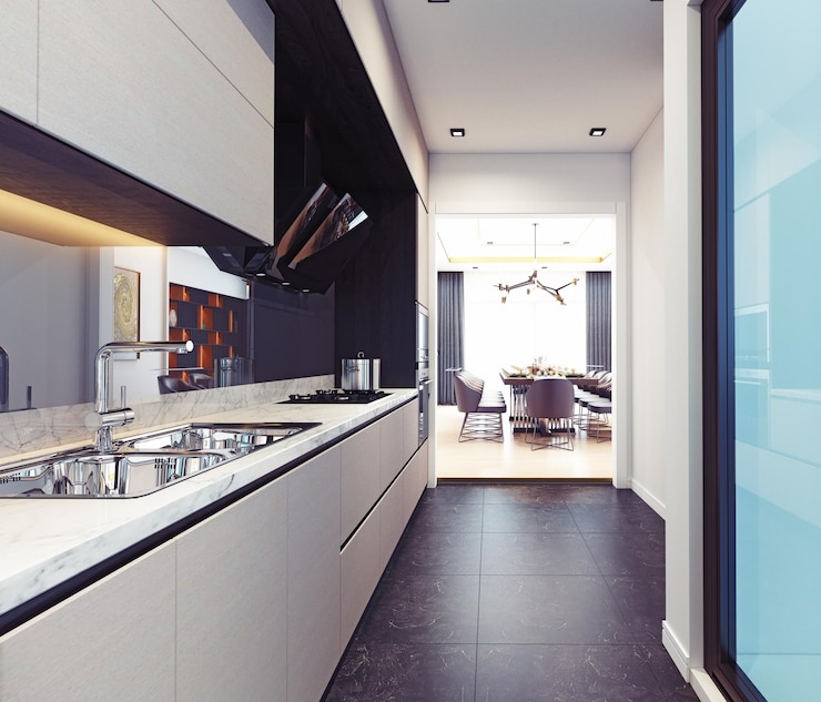 Foto diseño interior moderno de cocina