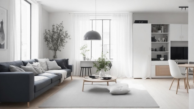 diseño de interiores blanco