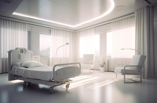 diseño de interiores de hospitales