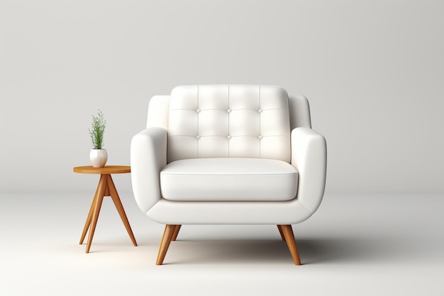 diseño de interiores de sala de estar moderna