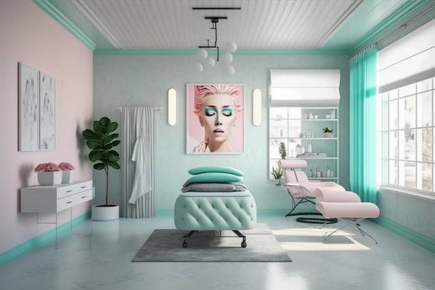 Foto diseño de interiores de salones de belleza