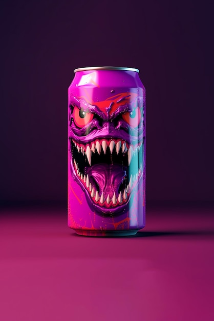 Diseño de latas de bebidas energéticas