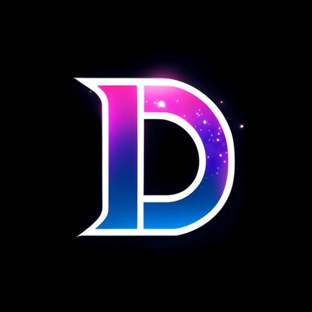 Foto diseño de la letra d del logotipo o diseño del logotipo d o diseño del monograma d o logotipo 3d d
