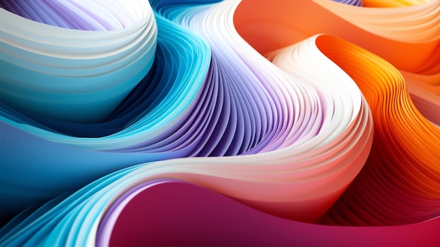Diseño de líneas patrón abstracto arco iris fondo macro gráfico colorido brillante geometría arte borde azul