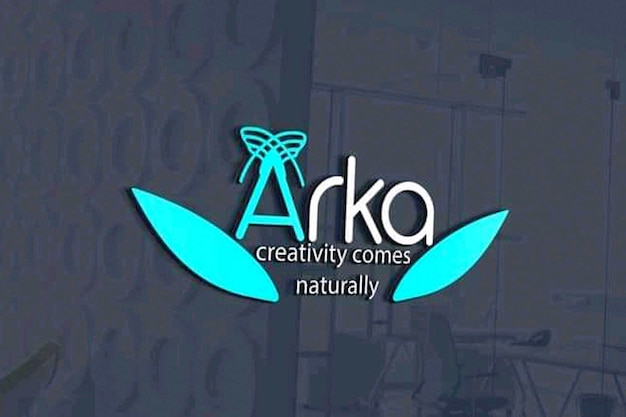 Foto diseño de logotipo 3d