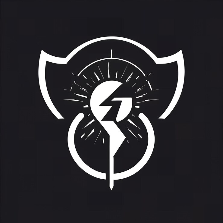 Foto diseño de logotipo abstracto con una estética moderna y audaz
