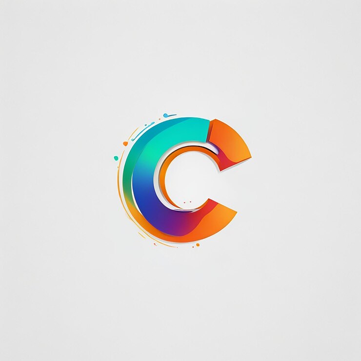 Foto diseño de logotipo del alfabeto generado por ai