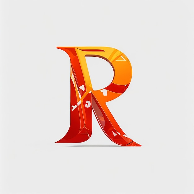 Foto diseño del logotipo del alfabeto