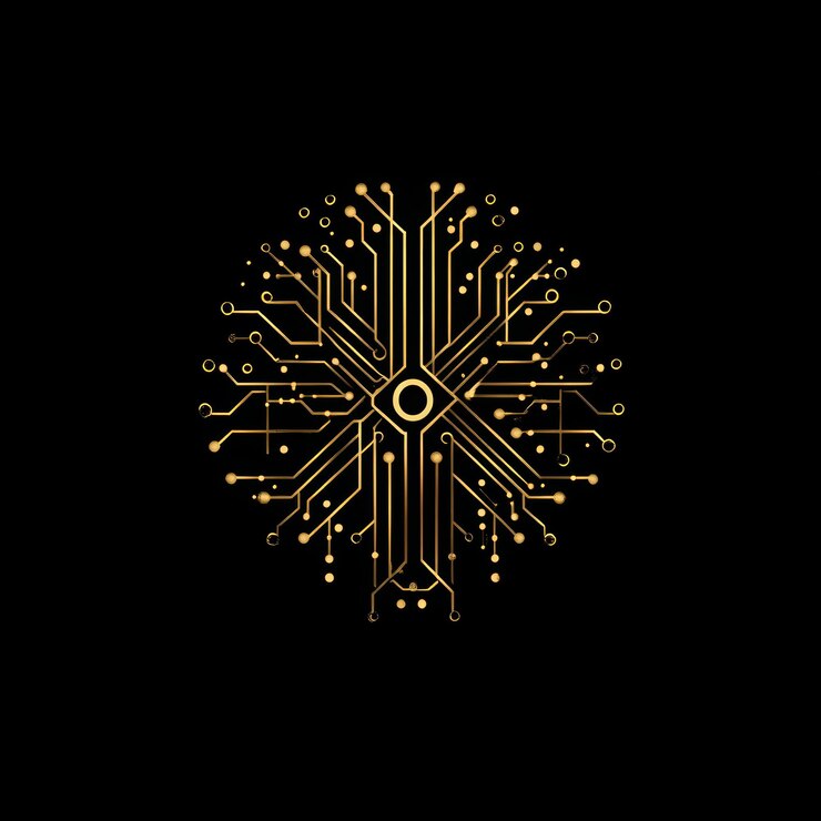 Foto diseño de logotipo atractivo que muestra el potencial de la inteligencia artificial en la recuperación después de desastres