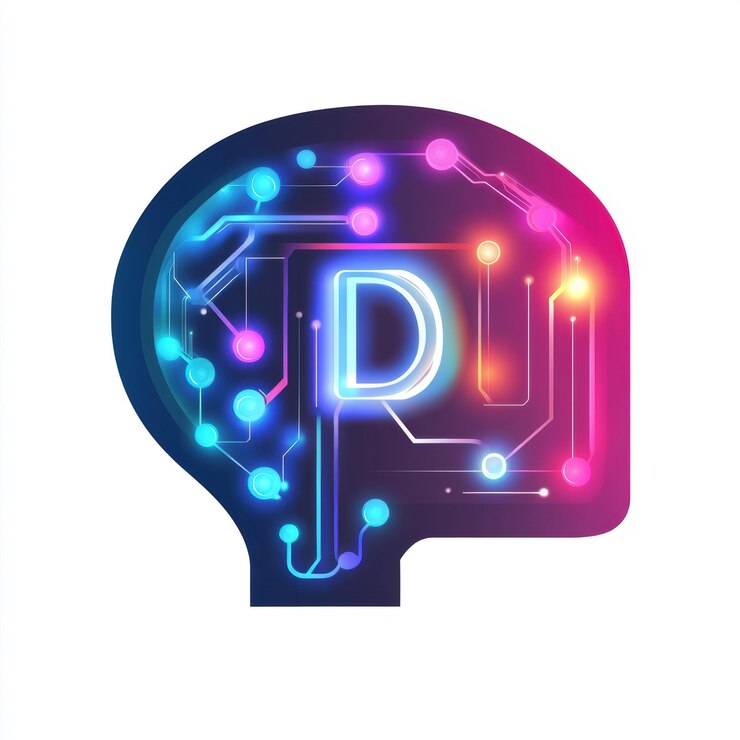 Foto diseño de logotipo atractivo que refleja el impacto de la ia en la sociedad