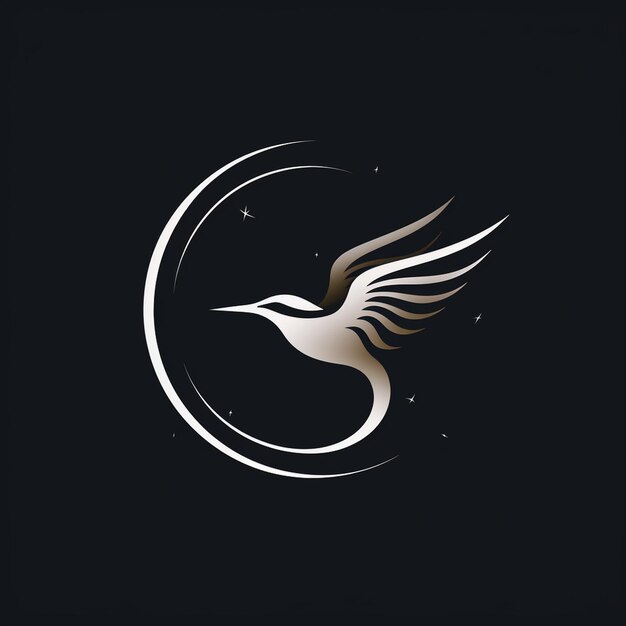 Foto diseño del logotipo de las aves