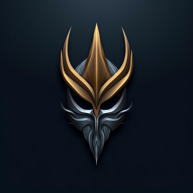 Diseño del logotipo de la compañía Gold Eagle Wings