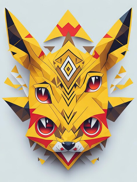 Diseño de logotipo creativo con temas de animales y rostros