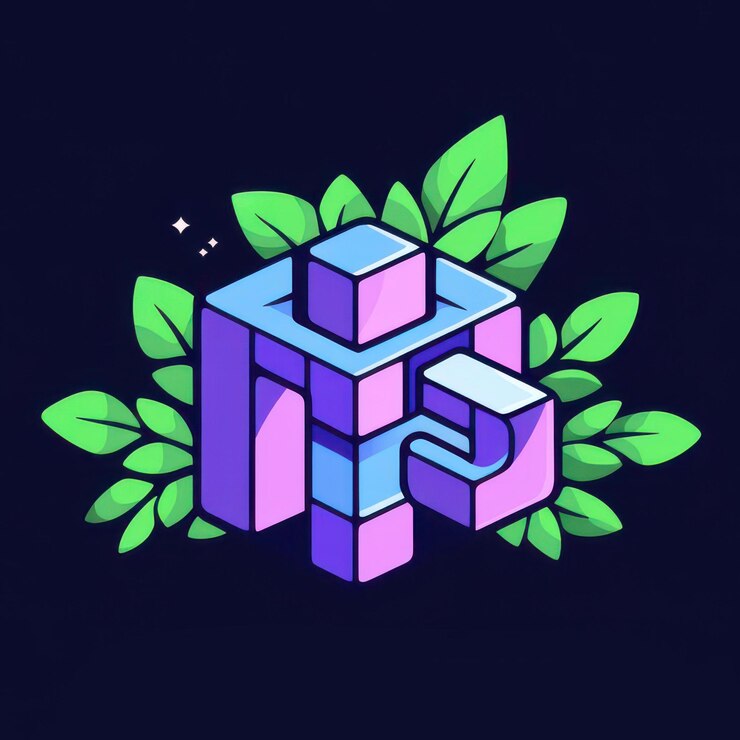 Foto diseño de logotipo elegante y moderno para una empresa de tecnología innovadora que utiliza un gradiente azul profundo