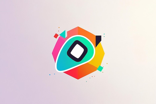 Diseño de logotipo geométrico abstracto creativo