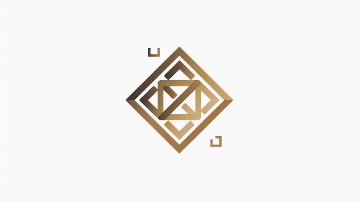 Foto diseño de logotipo geométrico abstracto