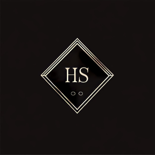 Diseño del logotipo de HSE con letras iniciales
