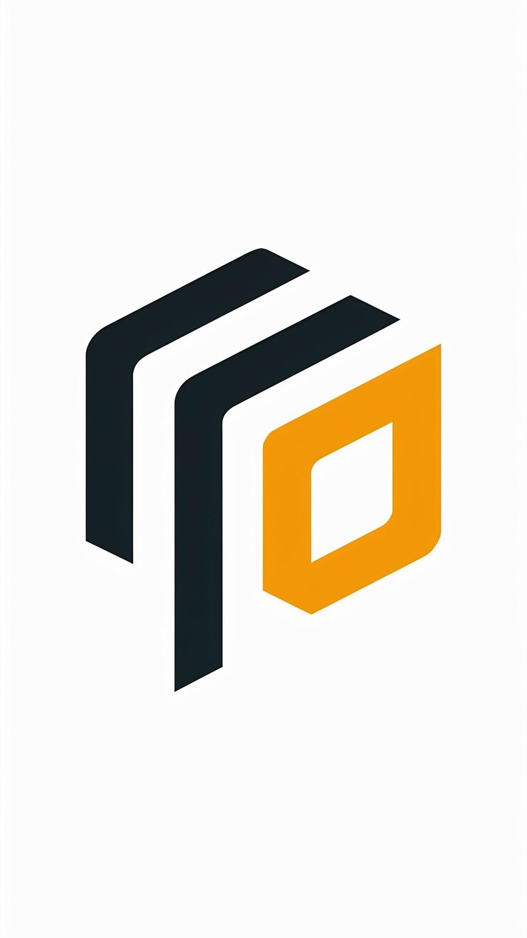 Foto diseño de logotipo de icono vectorial del emblema de la empresa abstracto