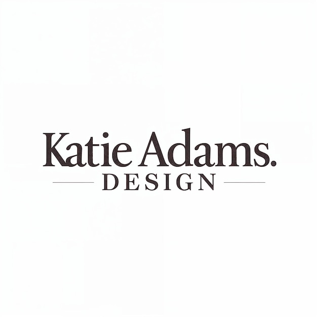 Diseño del logotipo de Katie Adams