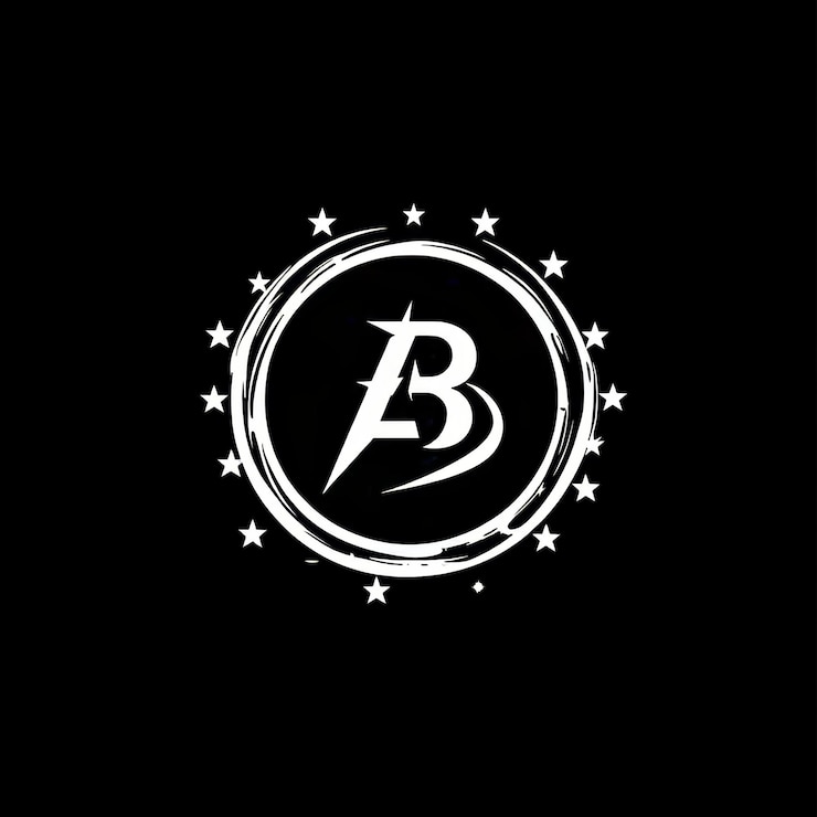 Foto diseño de logotipo de la letra inicial b plantilla vectorial abstracto diseño del logotipo de las letras b
