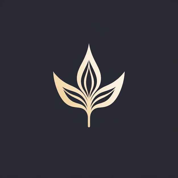 Foto diseño del logotipo del loto