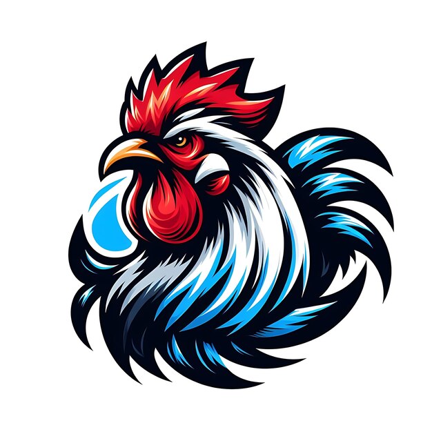 Diseño del logotipo de la mascota con cara de animal