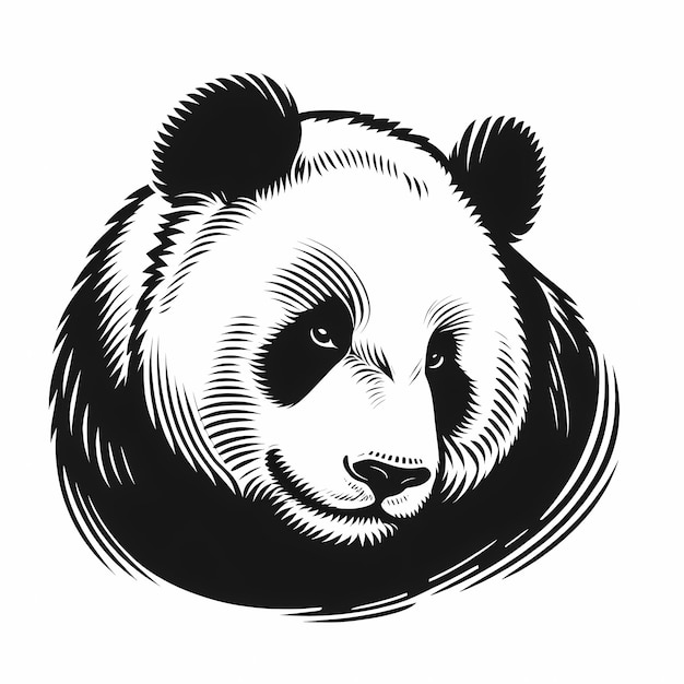 Diseño de logotipo de mascota de cara animal.