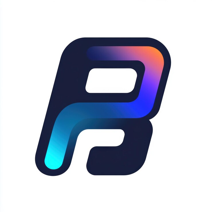 Foto diseño de logotipo moderno que captura la esencia de la inteligencia artificial en aplicaciones de realidad virtual