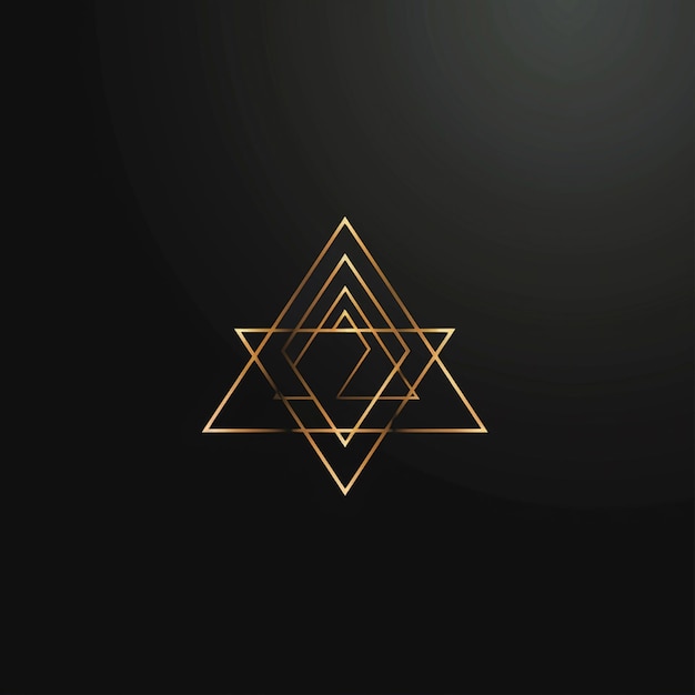 Diseño de logotipo de relámpago simple geométrico