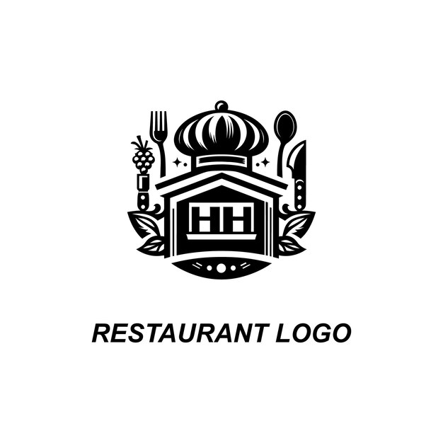 Foto diseño del logotipo del restaurante