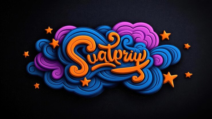 Foto un diseño de logotipo retro con un tipo de letra vintage y un esquema de colores brillantes renderizado en un estilo estilizado