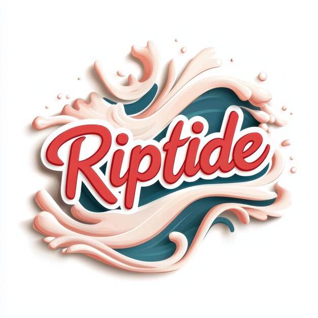 Diseño del logotipo de Riptide Splash