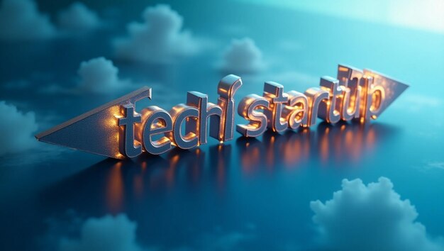 Diseño del logotipo de Tech Startup