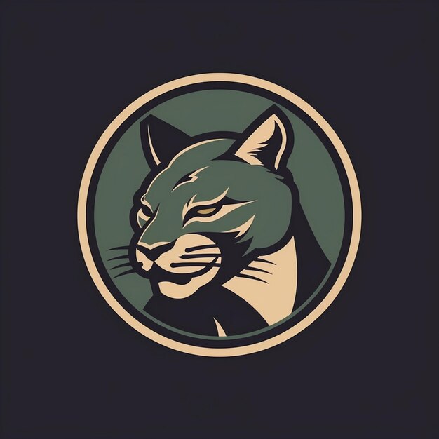 Diseño del logotipo del vector del tigre
