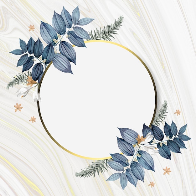 Diseño de lujosos marcos florales para bodas