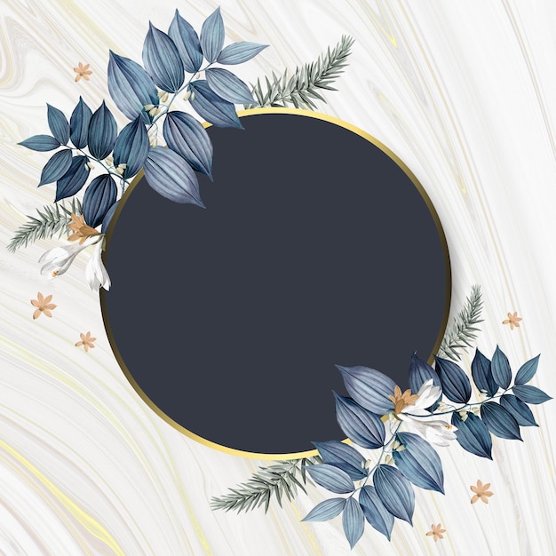 Diseño de lujosos marcos florales para bodas